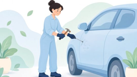 自動車デントリペア職人向けノックダウンおすすめ2選｜ヘッド材質・先端形状と裏押し用の違い