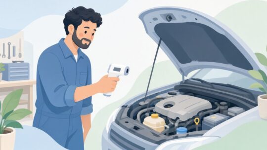 自動車整備用赤外線温度計 おすすめ