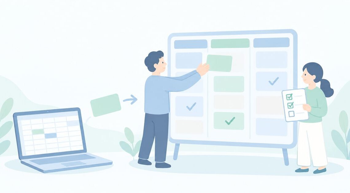 Excelのタスク管理が限界なら?チームで漏れを防ぐ方法