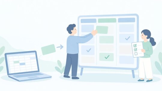 Excelのタスク管理が限界なら？チームで漏れを防ぐ方法