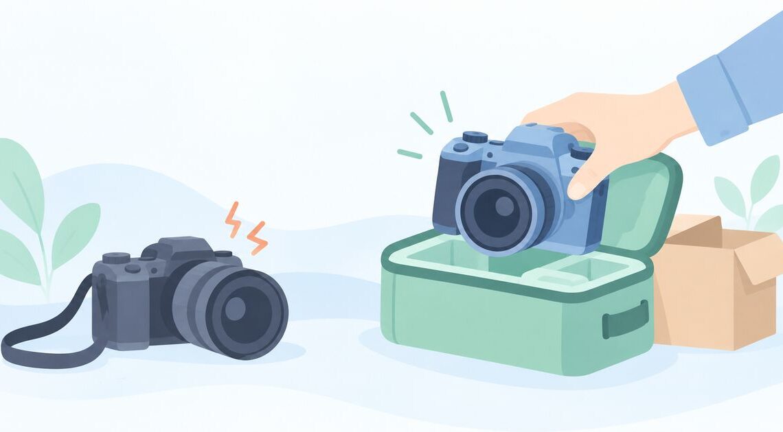 仕事中にカメラが壊れたら？予備機を借りて撮影を止めない方法