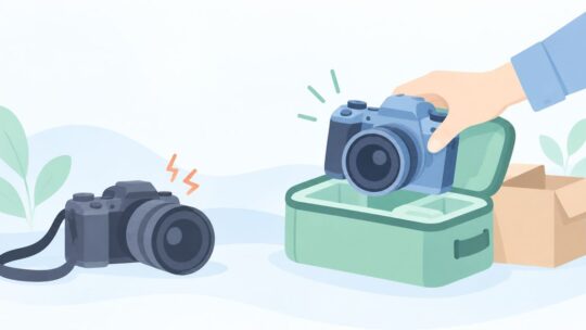 仕事中にカメラが壊れたら？予備機を借りて撮影を止めない方法
