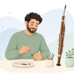 ファゴット用リードリーマーをイメージしたイラスト