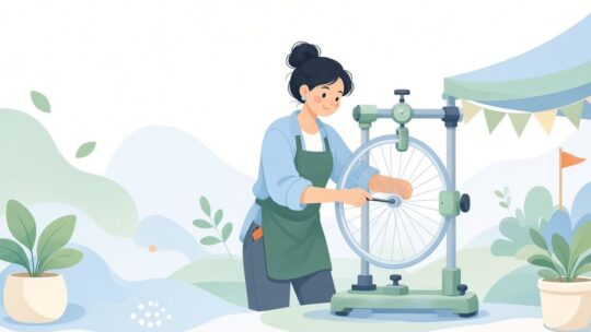自転車整備士 レース会場のホイール振れ取り用 センタリングゲージ 対応ホイール径・測定方式別おすすめ4選