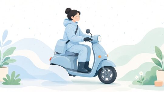 バイク便ライダーの雨天配達用レッグカバーおすすめ2選｜防水性と車種適合