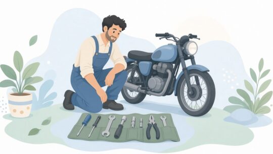 出張バイク整備士の工具マットおすすめ2選｜折りたたみと展開面積・ポケット配置