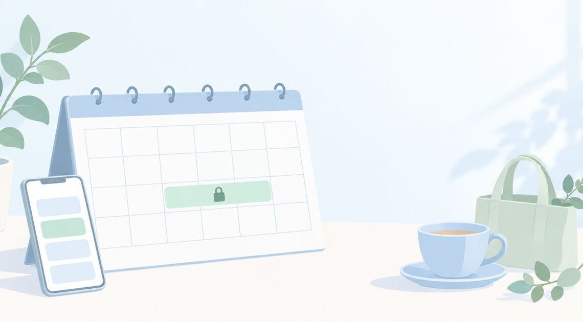 私用の時間に予約が入ってしまう?予約を受けない時間を決める方法