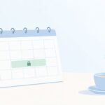私用の時間に予約が入ってしまうをイメージしたイラスト
