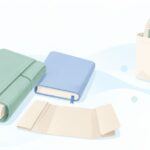 本を持ち歩くとき表紙を隠したいをイメージしたイラスト