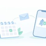 お客さまの予約忘れが多いをイメージしたイラスト