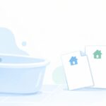 お風呂が急に壊れたをイメージしたイラスト