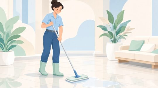 ビルメンテナンス作業員の床ワックス塗布におすすめのワックスモップ