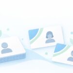 社員の名刺も同じデザインにしたいをイメージしたイラスト