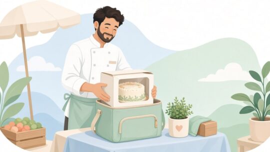 ケーキ職人の出張販売におすすめのケーキ保冷バッグ｜対応ケーキ径・収納段数