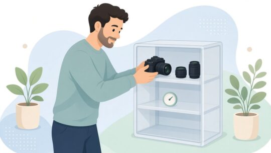 カメラとレンズのカビを防ぐ保管方法