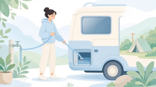 キャンピングカー給水用ホース おすすめ
