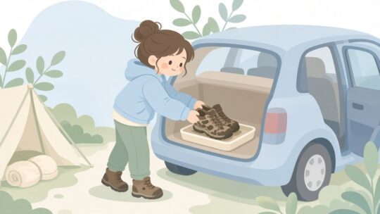 車中泊の靴置きトレーおすすめ9選｜後席足元の泥汚れ対策