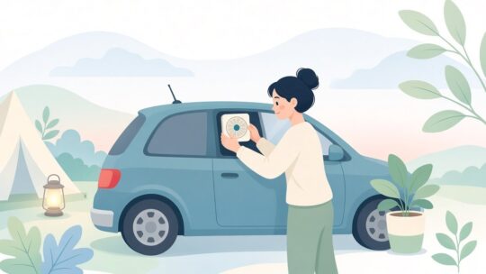 車中泊 窓用換気扇 おすすめ