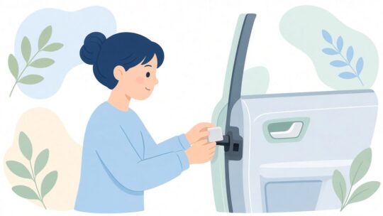 車のドアストライカーカバーを車種別に選ぶ