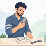 キャブレター用Oリングをイメージしたイラスト
