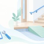 介護保険で手すりを付けるにはをイメージしたイラスト