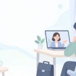 今転職すべきか迷うをイメージしたイラスト