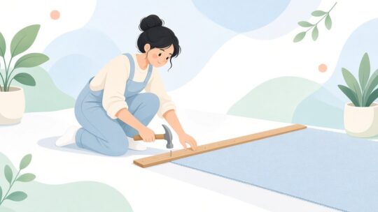 カーペット施工職人向けタックストリップのおすすめと釘長・幅の目安