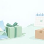 カタログギフトはいつ届くをイメージしたイラスト