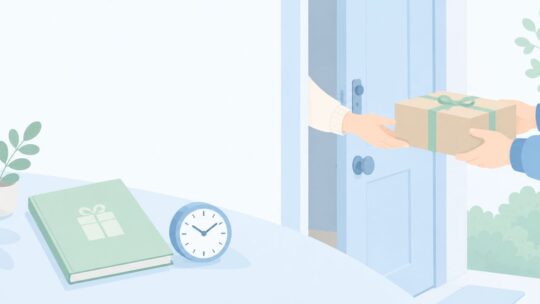 カタログギフトの品を受け取れない？不在にならない頼み方