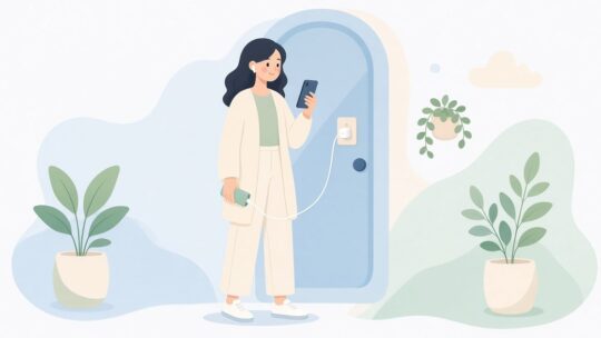 出かける前に残量が足りない機器だけを充電する