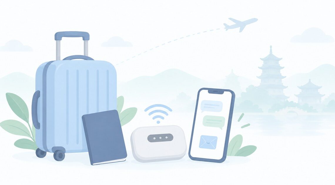 中国旅行でLINEが使えない？ネットの準備と料金