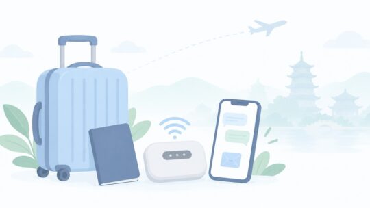 中国旅行でLINEが使えない？ネットの準備と料金