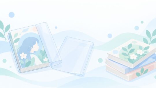 大切な漫画を傷から守りたい？透明ブックカバーの選び方