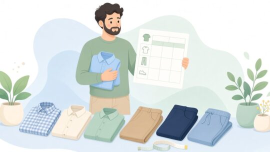 服のサイズを人ごとの表にして買うものを分ける