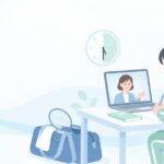 部活で忙しい中学生の勉強はをイメージしたイラスト