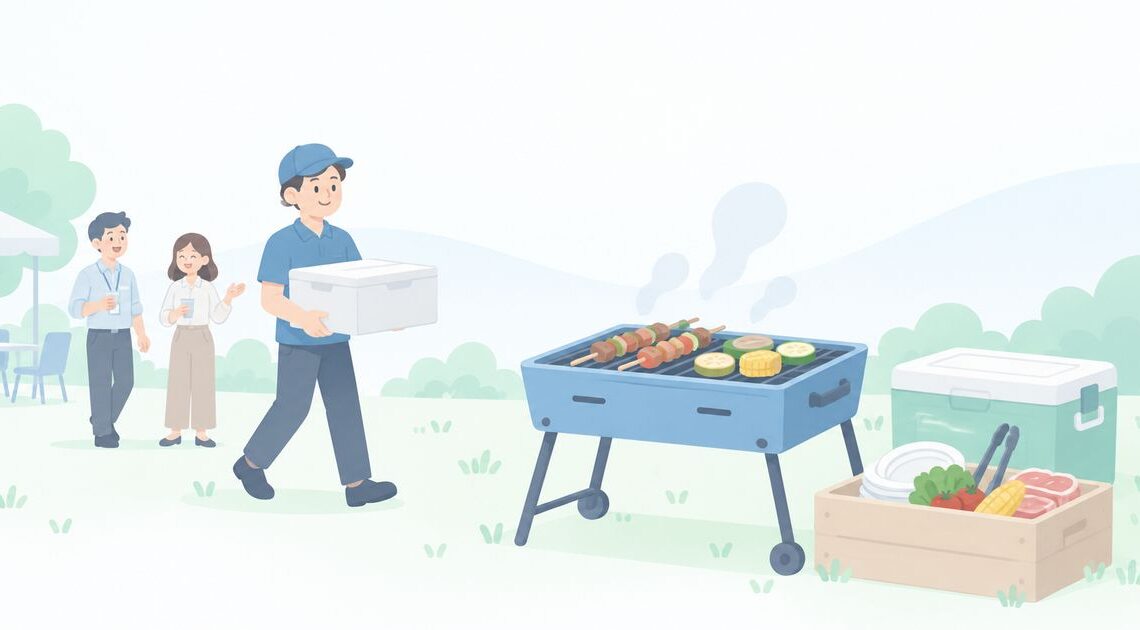 会社のBBQの幹事を任された？準備をまとめて頼む方法