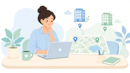 会社設立で本店所在地はどこにする？賃貸の自宅が使えない時の選び方