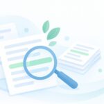 同じテーマの記事で表現が重なっていないをイメージしたイラスト