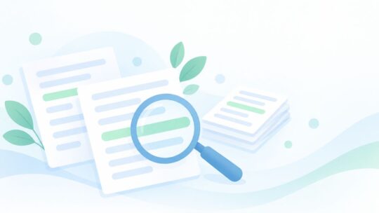 同じテーマの記事で表現が重なっていない？記事同士の確かめ方