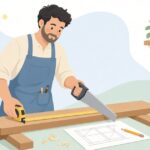 図面寸法と部材長さの照合をイメージしたイラスト