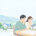 群馬で注文住宅の相談先はをイメージしたイラスト