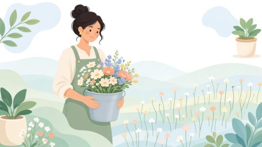 切り花生産者におすすめのハーベストバケット｜畑で使う容量・装着方式