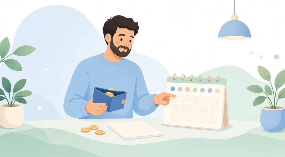 日ごとの所持金と予定支出を足して足りない日だけ出す