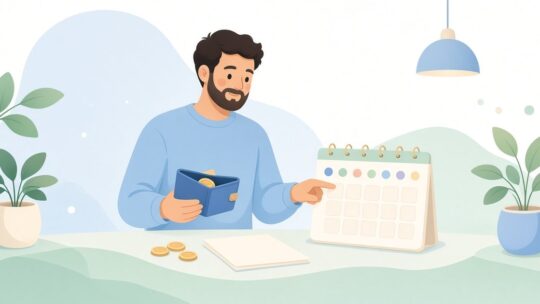 日ごとの所持金と予定支出を足して足りない日だけ出す