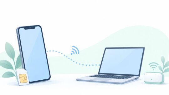 データSIMでiPhoneのテザリングはできる？申し込む前の確かめ方
