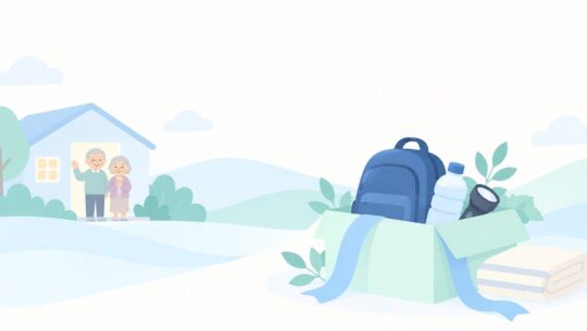 離れて暮らす親に防災の備えを贈るには？押しつけない選び方