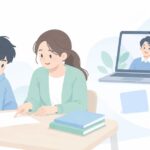英語を1対1で見てほしいをイメージしたイラスト