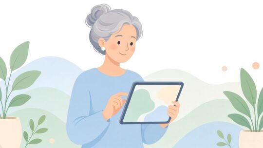 タブレットの文字サイズを大きくする方法