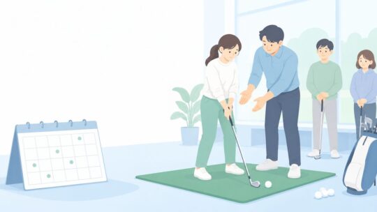 江坂でゴルフを習う？少人数レッスンの月額の選び方