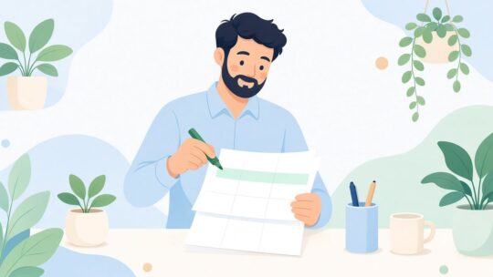 二つの予定で同じ時間に重なるものを出す方法